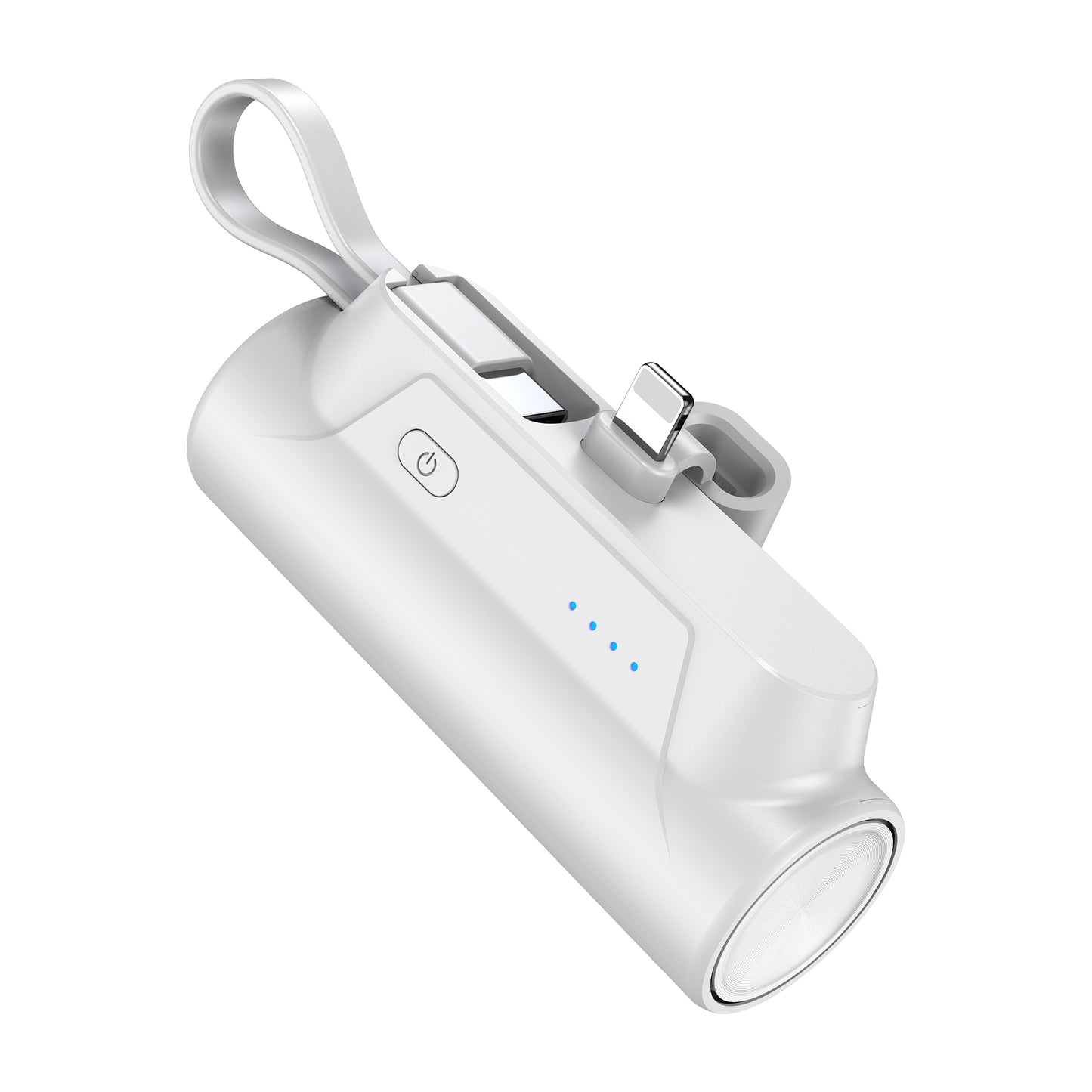 5000mAh Mini Charger, Flashlight & Phone Stand